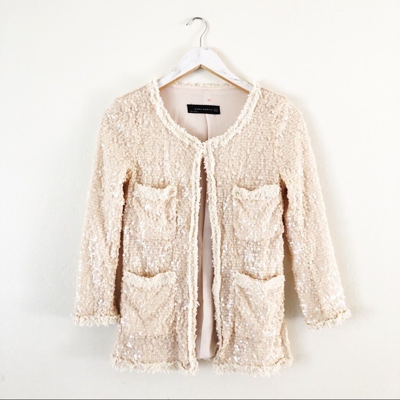 Zara Blush Pink Jacket - Picture 5 of 7